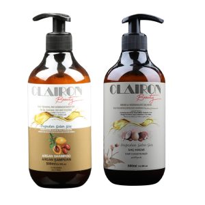 Clairon Argan Tuzsuz Şampuan Ve Argan Besleyici Saç Kremi 500 Ml 500Ml